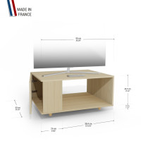 Meuble TV Chêne Clair YZ-NXCLOUV-CLCLCL-01-01