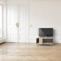 Meuble TV Chêne Clair - Chêne Vintage - Chêne Clair - Chêne Vintage YZ-NXCL1362702954-CVCLCV-01-00