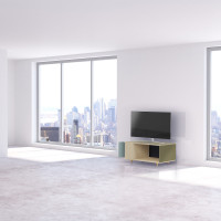 Meuble TV Chêne Clair - Curaçao - Olive YZ-NXCL900566210-CUCLOL-01-00